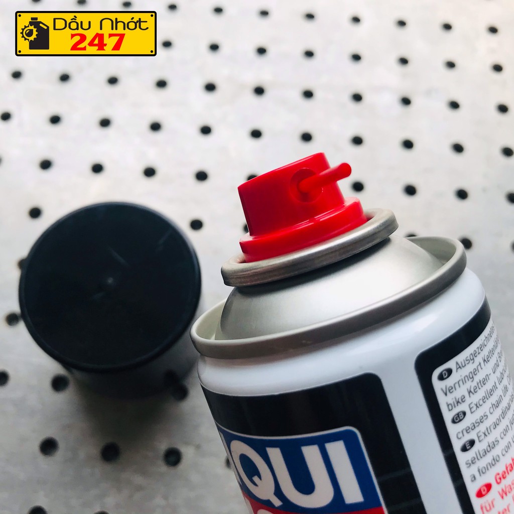 Chai xịt dưỡng sên/xích Liqui Moly Chain Lube 1508 - 250ml