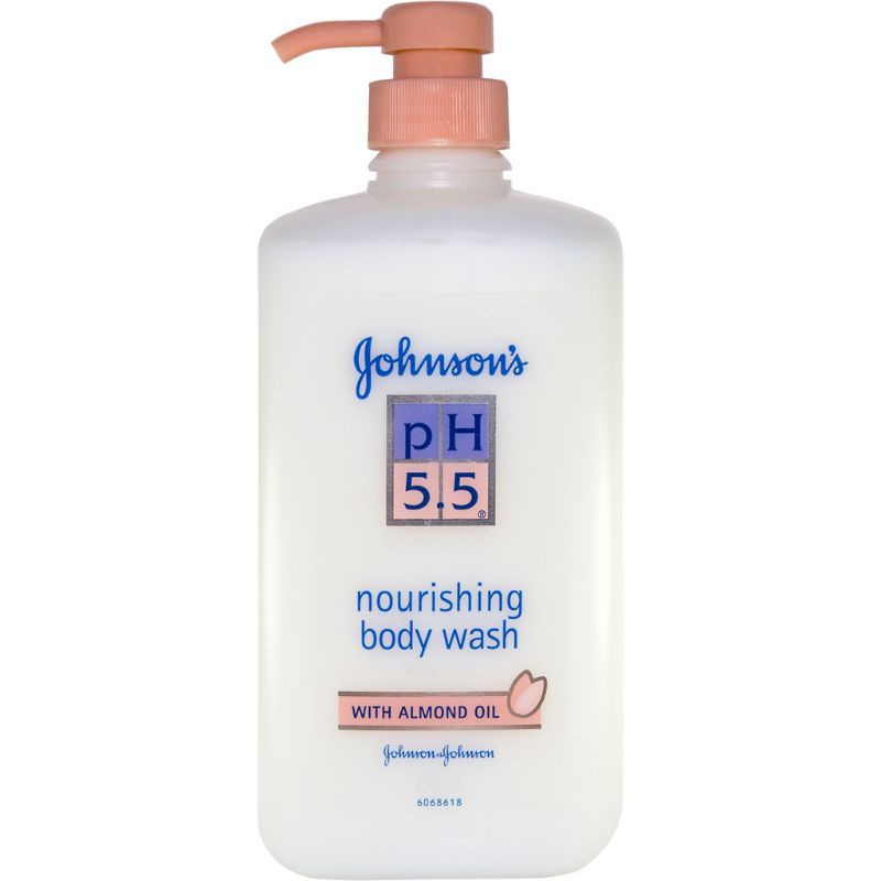 Sữa tắm PH 5.5 2in1/PH Hạnh nhân Johnson & Johnson 750ml