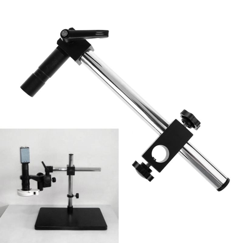 Chân gắn kính hiển vi để bàn 25mm bền chắc chuyên dụng