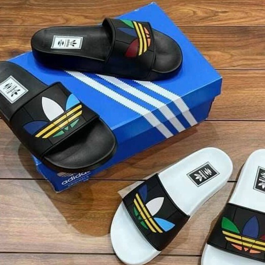 Dép Adidas Họa Tiết 3 Lá - Dép Quai Ngang Nam Nữ Thời Trang Hottrend 2022
