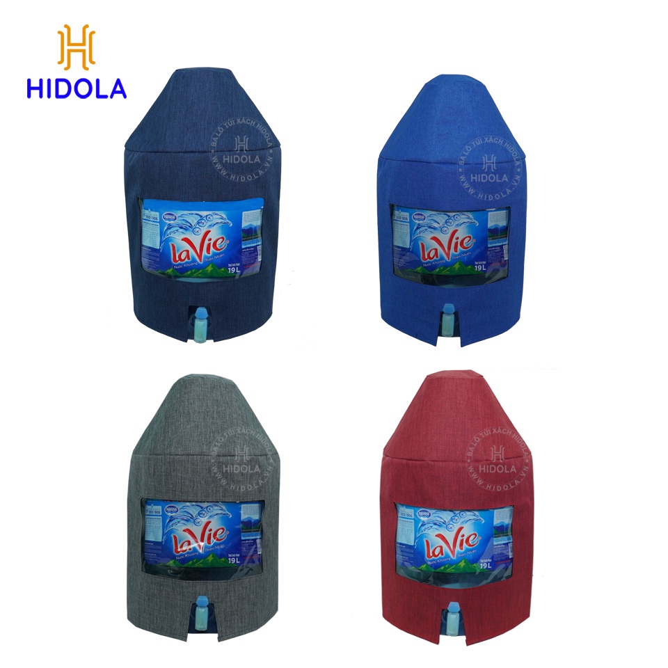 Áo trùm bình nước khoáng CÓ VÒI FOI-03