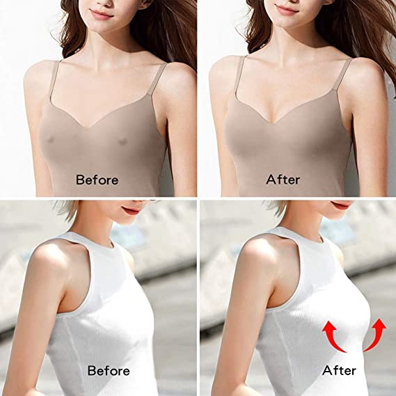Miếng Dán Ngực Silicone Tự Dính Không Dây Tái Sử Dụng Được