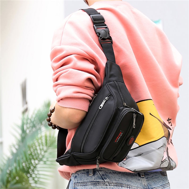 Túi đeo hông bằng vải Oxford chống thấm nước đa năng thời trang mới cho nam và nữ fp126 | BigBuy360 - bigbuy360.vn