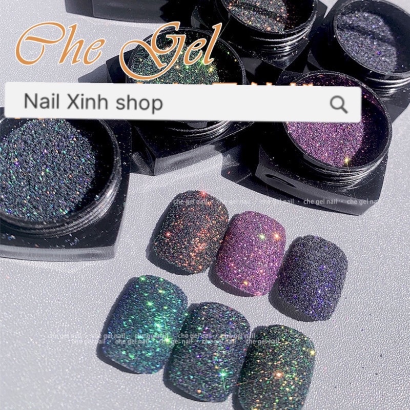 Set kim tuyến 6 in 1 trang trí móng tay, phụ kiện nail art 2020