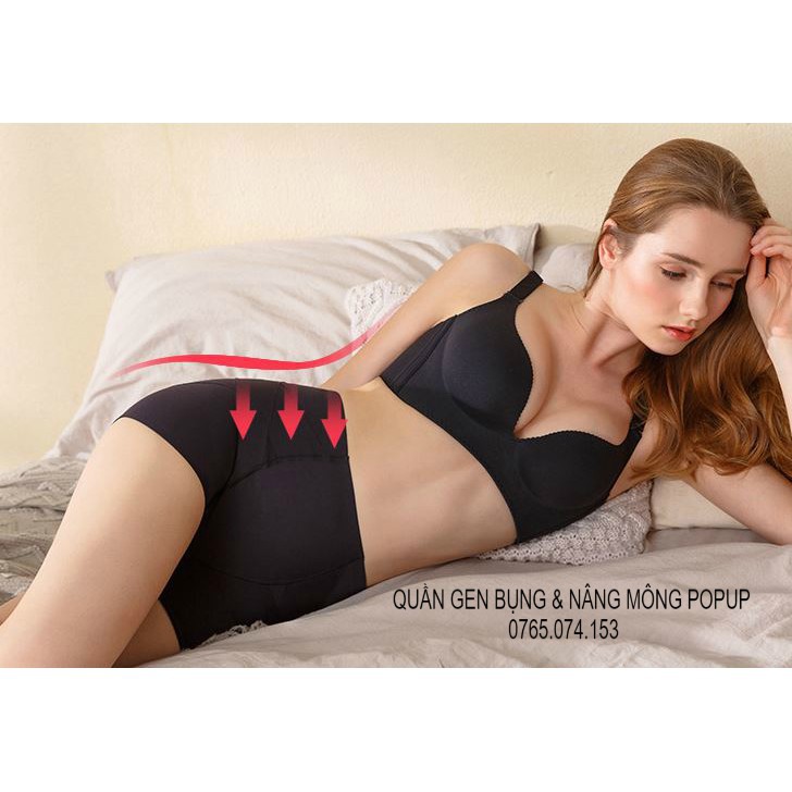 [SALE GIÁ SHOCK] Quần gen bụng độn mông microfiber Popup Chuẩn Miss J Vietcorset xuất Nhật | BigBuy360 - bigbuy360.vn