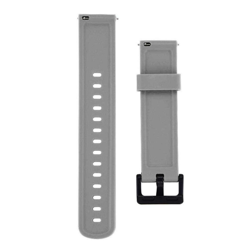 Dây đeo bằng silicon 20mm cho đồng hồ thông minh Huami Amazfit Bip 3 Lite S U Pro/ GTS2 GTS3 GTS4 mini/Neo/GTR 42mm