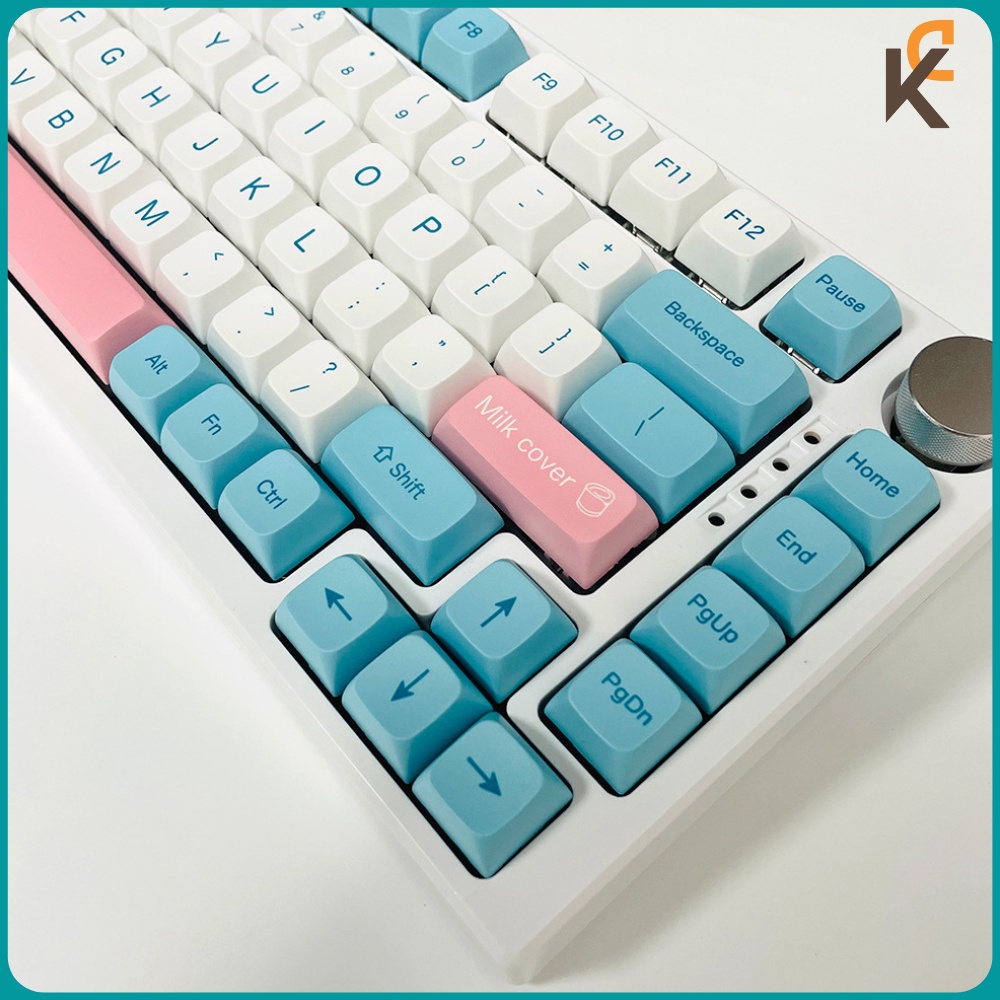 Keycap Milk Cover PBT XDA Dành Cho Bàn phím Cơ