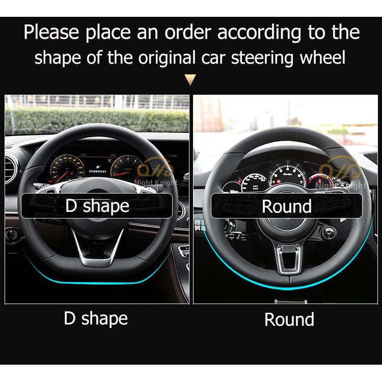 Vỏ bọc vô lăng chất liệu sợi carbon sang trọng cho MITSUBISHI GRANDIS