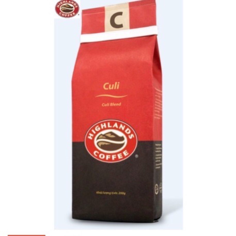(có sẵn) cà phê rang xay highland coffee Moka / Culi 200g | BigBuy360 - bigbuy360.vn