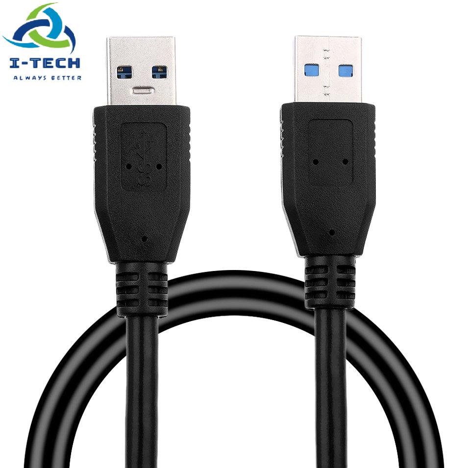 USB 3.0 A Male to A Male USB to USB Cable Cord for Data Transfer 3 Feet Cord