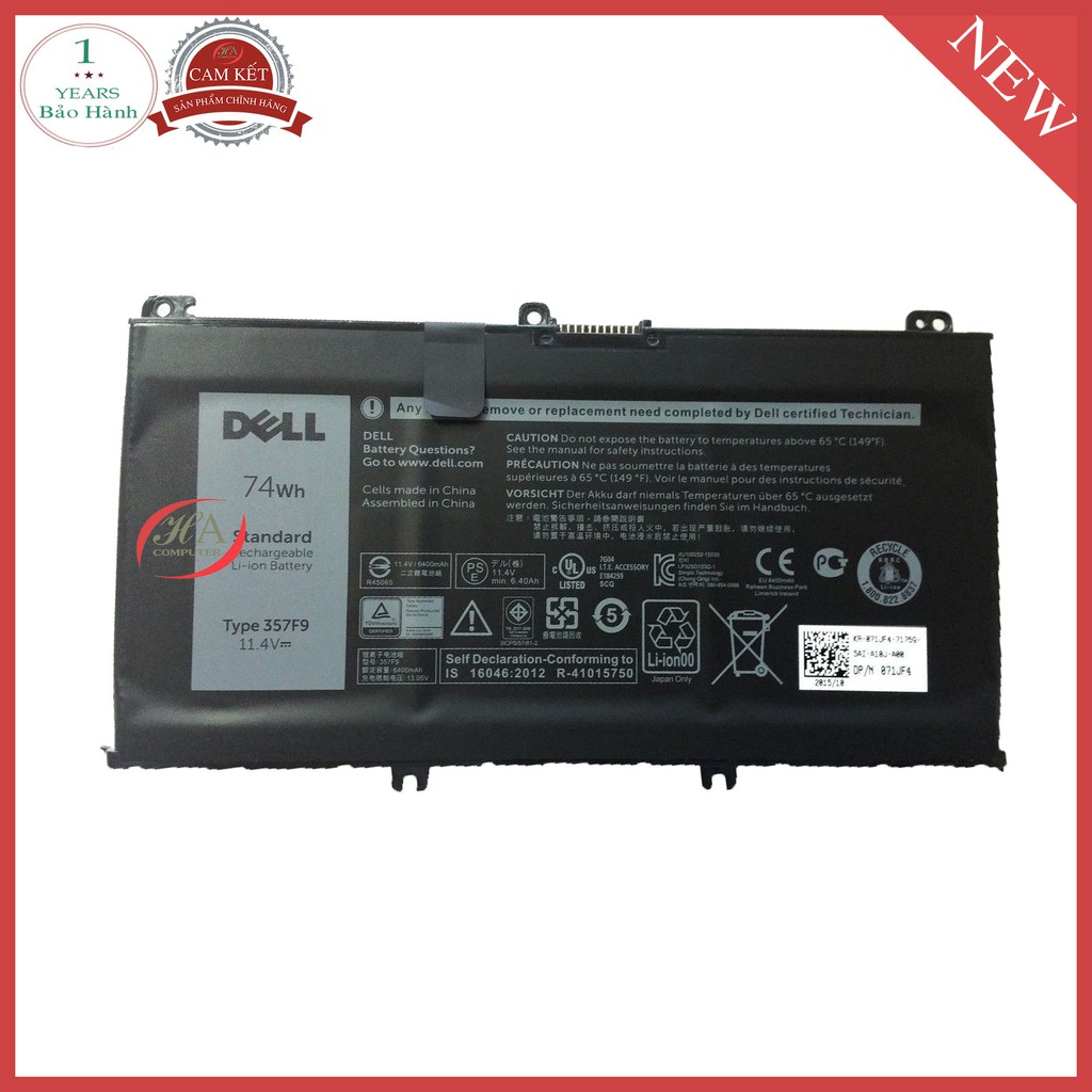 Pin dell Inspiron 7559