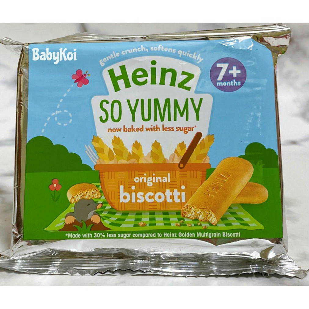 mila Bánh ăn dặm Heinz cho bé từ 7m (date 06/2021)