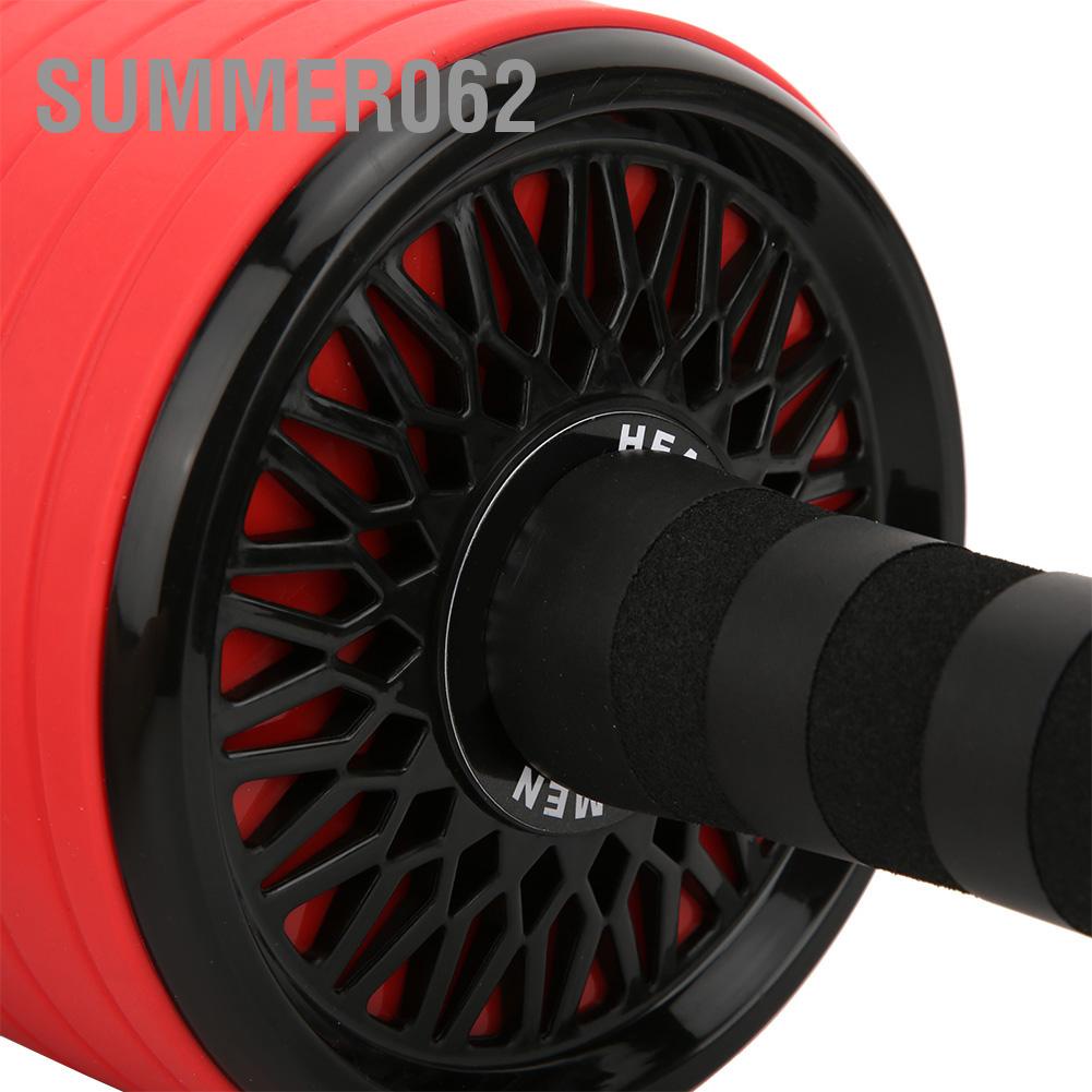 Bánh xe lăn tập cơ bụng tay cầm bọt biển tập luyện vòng eo thích hợp cho phòng tập thể hình