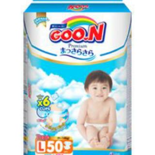 [Mẫu mơi]Tã Goon Premium Dán Và Quần Đủ Size NB70/S64/M60