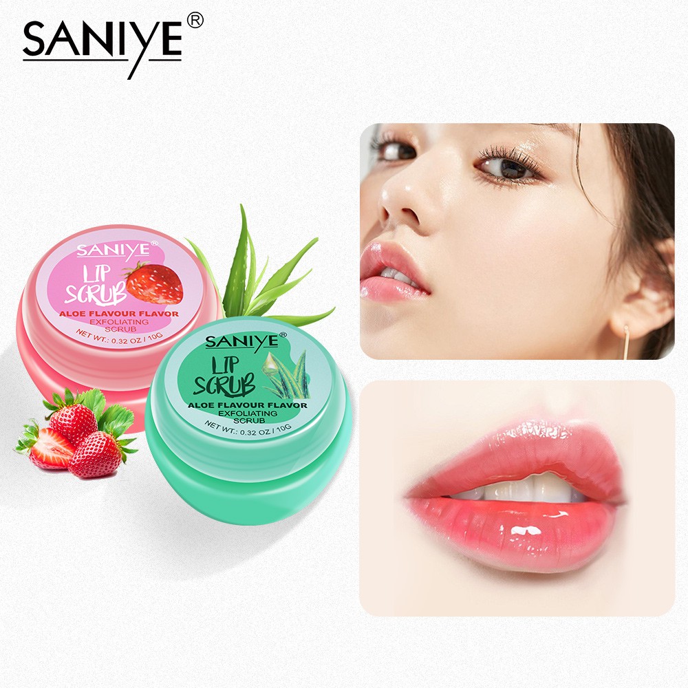 LiP Scrub SANIYE K1134 Exfoliating Moisturizing Lip Care 10g