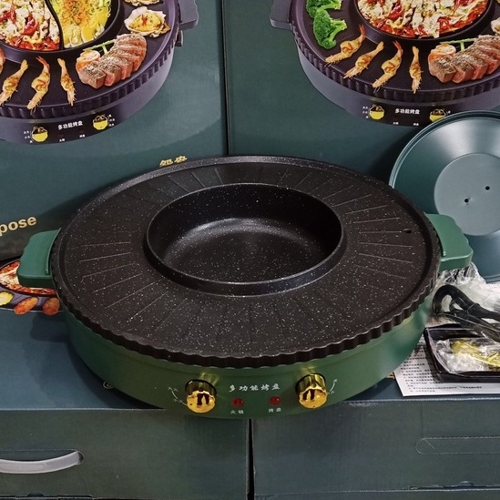 Nồi Lẩu Nướng Đa Năng 2 Trong 1(K-8625)Siêu Tiện Lợi Dành Cho Gia Đình