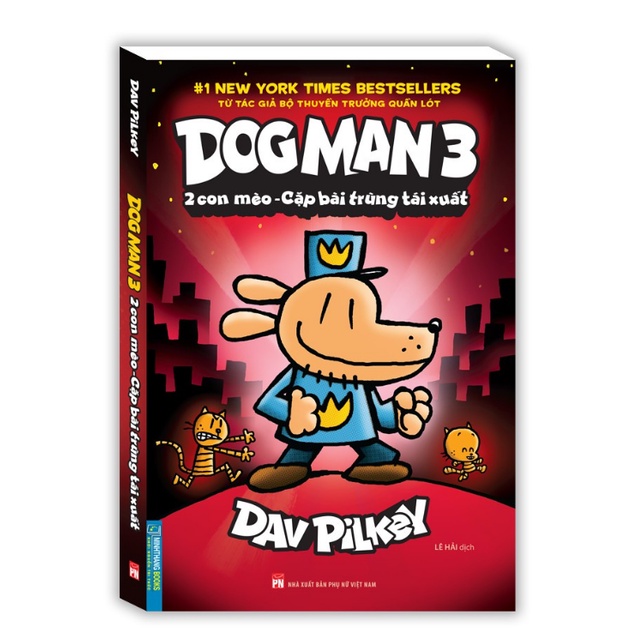 Sách - Combo DOG MAN (trọn bộ 4 tập)