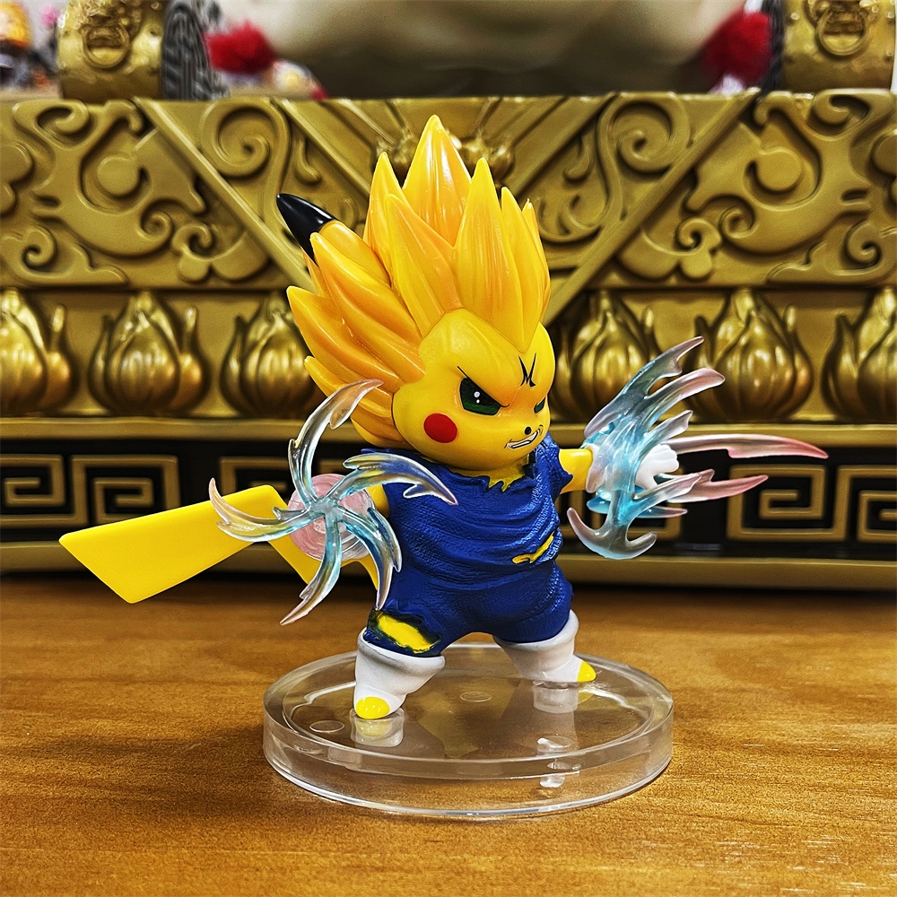Mô hình pikachu vegeta hàng mới siêu nét ( Dragonball )