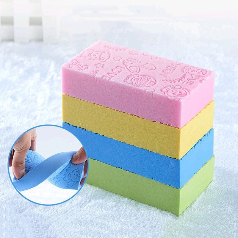 1 Miếng Bọt Biển Tẩy Tế Bào Chết Màu Sắc Ngẫu Nhiên