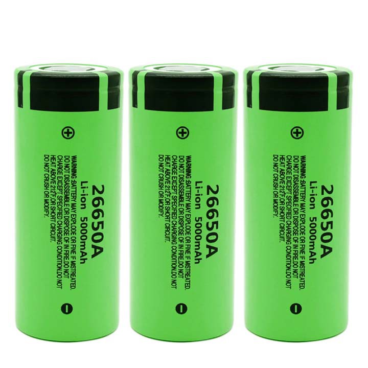 Pin Cell 26650 Pana 5000mAh xả cao 30A