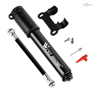 Dụng cụ bơm bánh xe đạp leo núi mini cầm tay bằng hợp kim nhôm