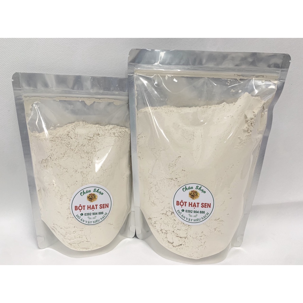 Bột hạt sen nguyên chất thơm ngon, bổ dưỡng (500gram-1kg)