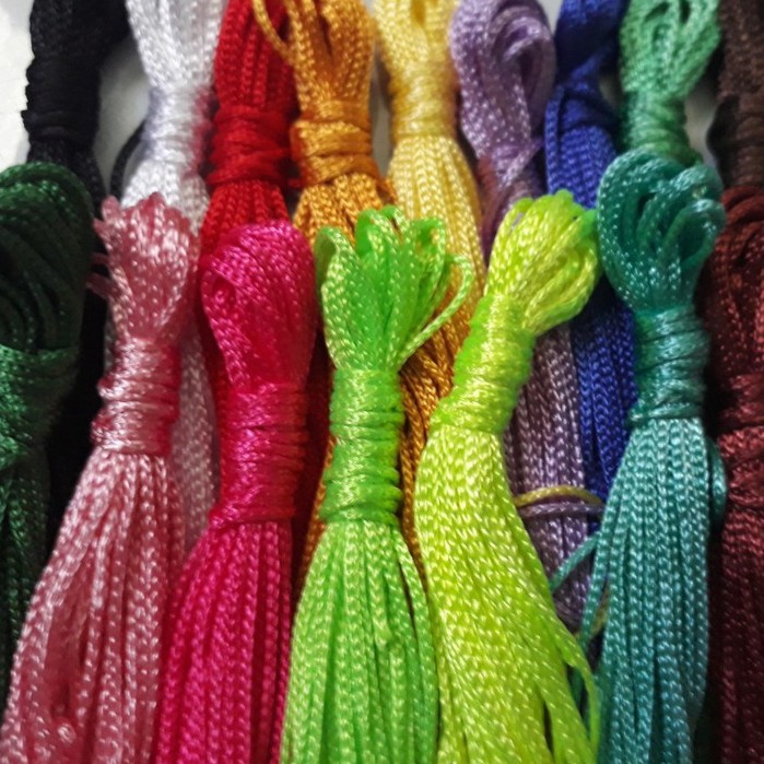 100-300met dây dù mềm 1mm Việt Nam nhiều màu ngẫu nhiên