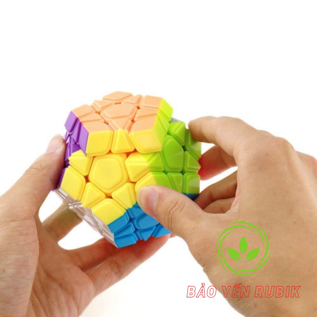 Rubik Megaminx Stickerless MoYu MeiLong MFJS Rubik 12 Mặt Giá Rẻ Rubic ( Mã RB108 )