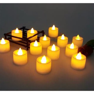 Đèn led hình nến điện tử (tặng kèm pin )