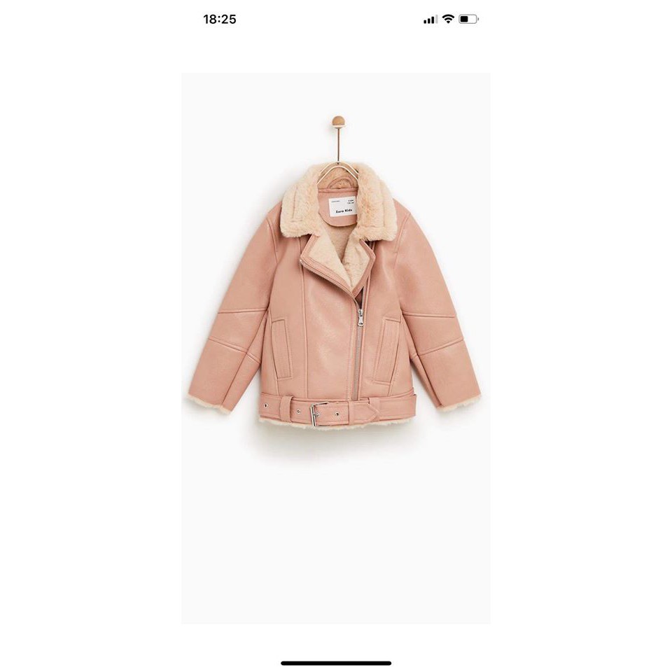 Áo da zara size 11-12 newtag