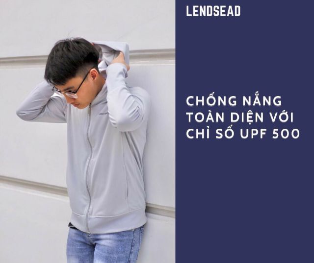 Áo khoác chống nắng nam❤ Vải thông hơi chuẩn hãng LENDSEAD. ÁO CHỐNG NẮNG NAM -LÀM MÁT - HÀNG CHUẨN CHỐNG TIA UV