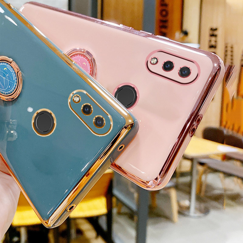 Ốp điện thoại có giá đỡ hình đồng hồ sáng tạo cho Huawei Nova 3i/Nova4/Nova4E