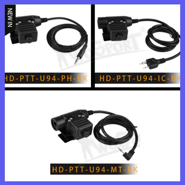 Tai Nghe Chiến Thuật Z.tactical PTT U94 PTT Chất Lượng Cao