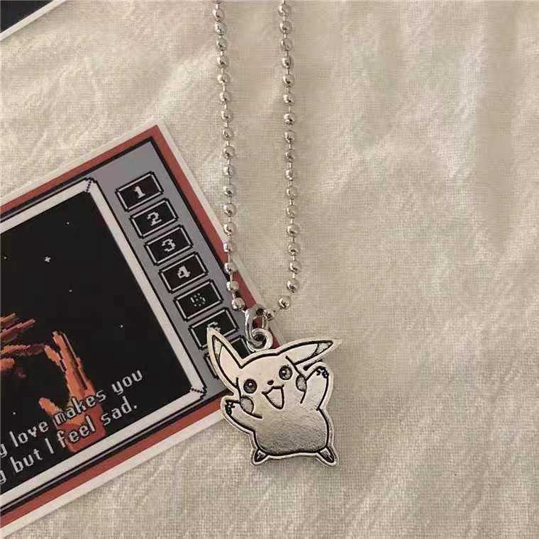 Dây Chuyền Mặt Hoạt Hình 22120 Phong Cách Harajuku Cho Nam Nữ