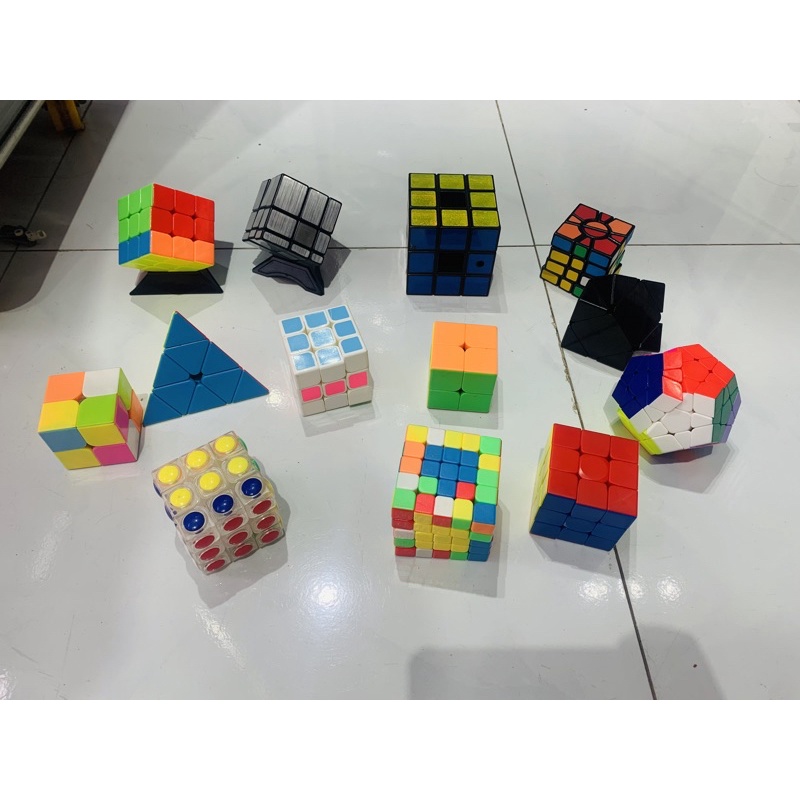 Đồ chơi Rubik Hàn quốc ( Loại xịn, xoay mềm và nhanh cho các bé thi)
