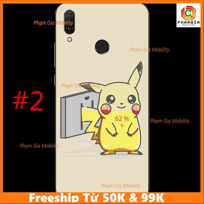 Ốp lưng dẻo in hình đẹp Pikachu Asus ZenFone Max Pro M1 ZB601KL/ZB602KL/ZB570TL/ZB501KL