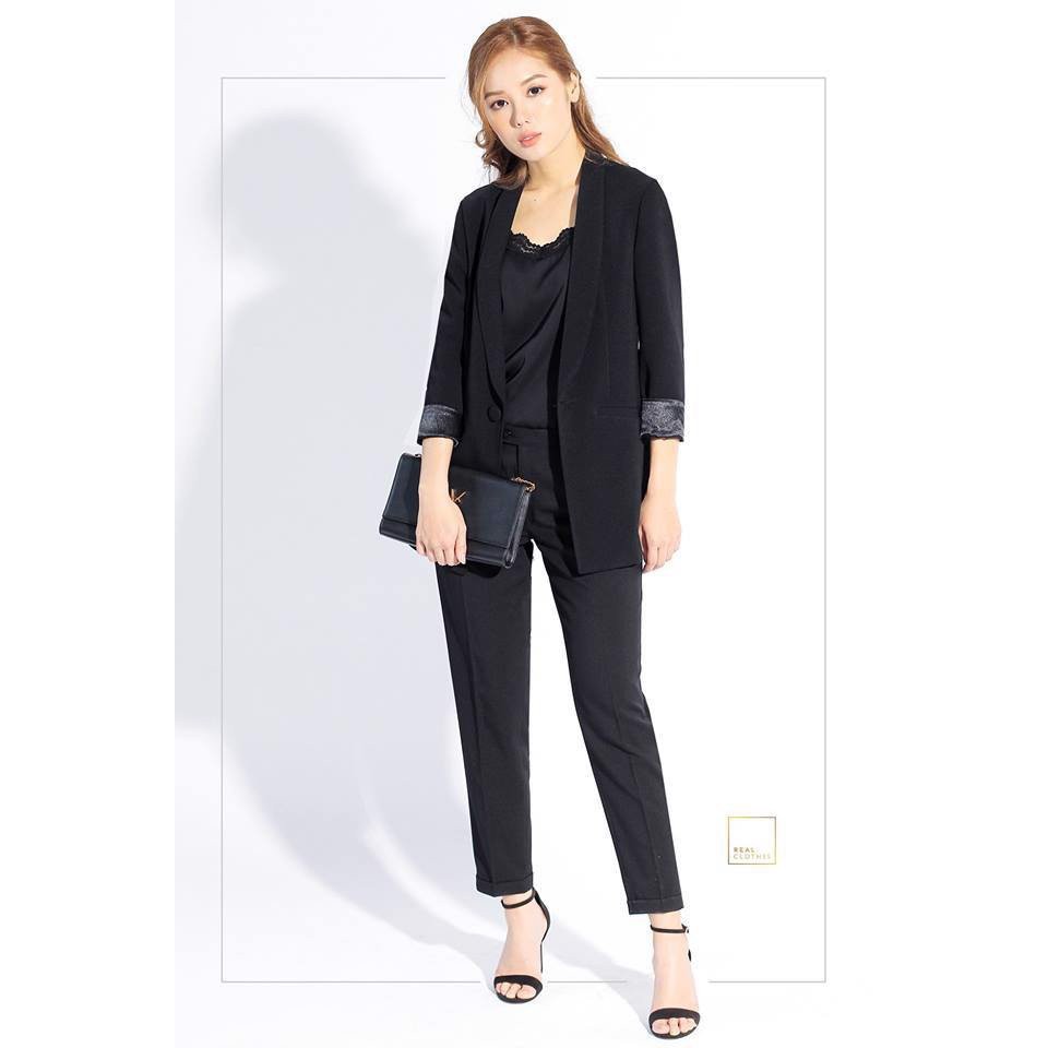 Blazer HQ đen_REAL