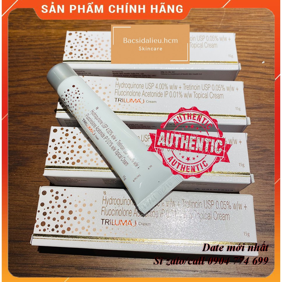 Triluma Ấn Độ (15g) kem giảm mờ thâm nám, dưỡng trắng sáng da, dạng cream | BigBuy360 - bigbuy360.vn