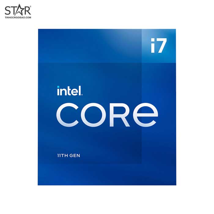 [Mã ELHASALE1TR giảm 5% đơn 3TR] CPU Intel Core i7 11700 (2.50 Up to 4.90GHz, 16M, 8 Cores 16 Threads) Box Công Ty