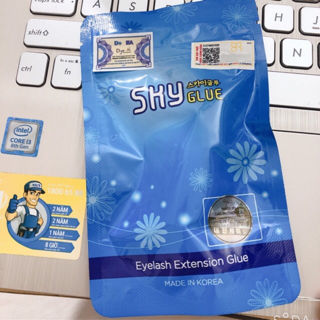 Keo nối mi Sky đen(siêu nhanh)