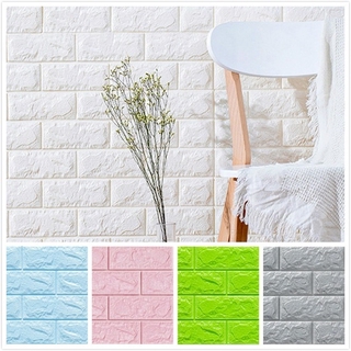 Giấy Dán Tường Giả Gạch 3d Chống Thấm Nước Chất Lượng Cao