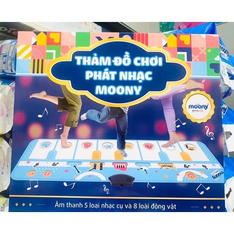 Thảm đồ chơi phát nhạc Moony