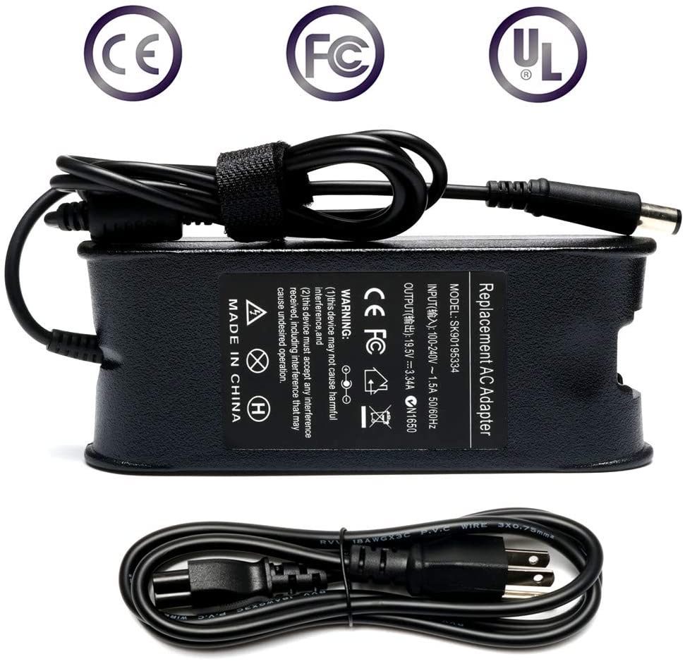 Bộ Sạc 19.5v 3.34a Ac Cho Dell Inspiron 1420 1440 1525 1750 300m 510m 630m 6400 8600 E1405 E1505,p / Ns Pa-12tlati D630