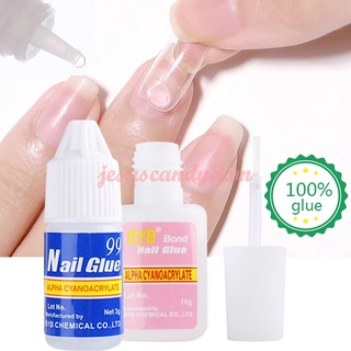 Keo trong suốt đính đá trang trí móng tay nghệ thuật