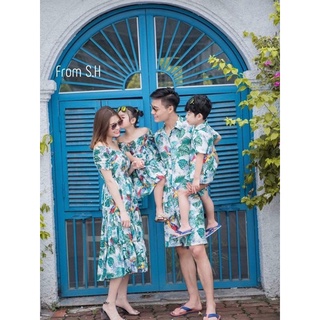 Bộ quần áo trẻ con, váy trẻ em đi biển