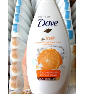 Sữa tắm Dove Go Fresh Đức 500ml