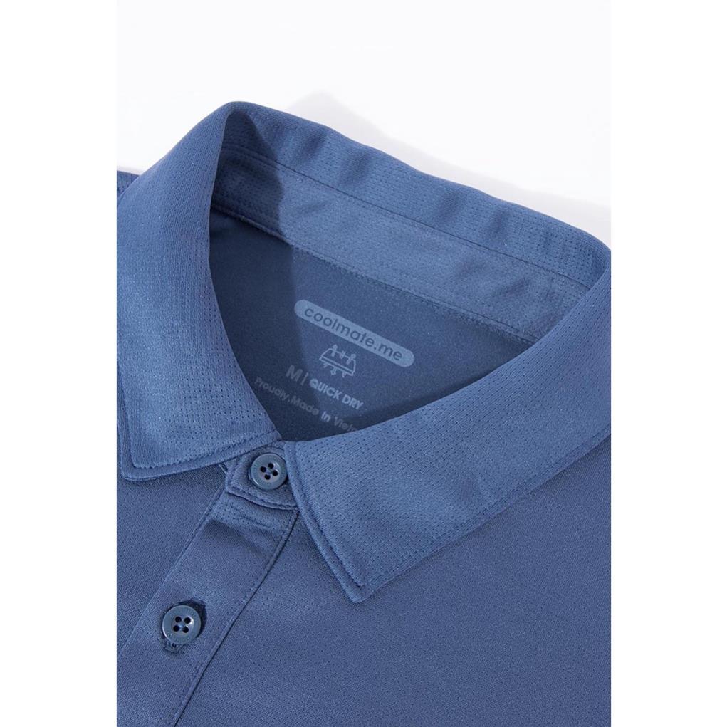 Áo Polo thể thao nam dáng slim fit ProMax-S1 thoáng khí Logo Coolmate