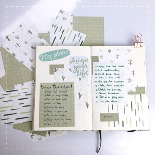 Junior Set: Sổ Marble - Sticker - Note