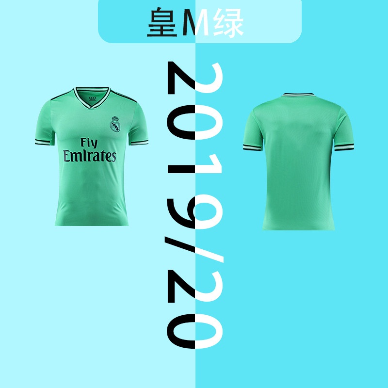Áo thun đá bóng kiểu số 3 đội tuyển Real Madrid 19 / 20