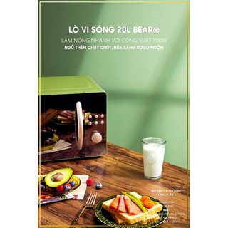 Lò vi sóng dung tích 20L Bear®️Chính hãng giá tốt